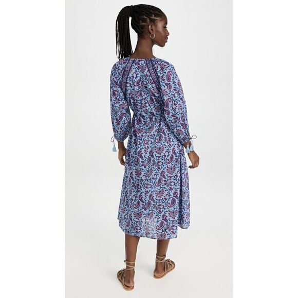 Cleobella Faith Caftan Midi Dress Size Large MSRP: $268 - Picture 2 of 15